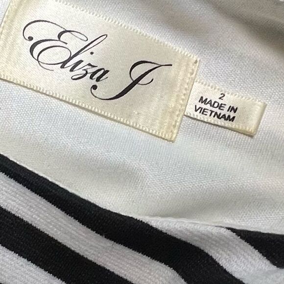 Gorgeous Eliza J Floral, Stripe Dress - Picture 10 of 14